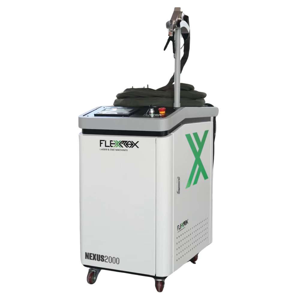 1500W, 2000W or 3000W FlexMax Laser 3 in 1 Fiber Metal Welder, Cleaner and Cutter NEXUS Series